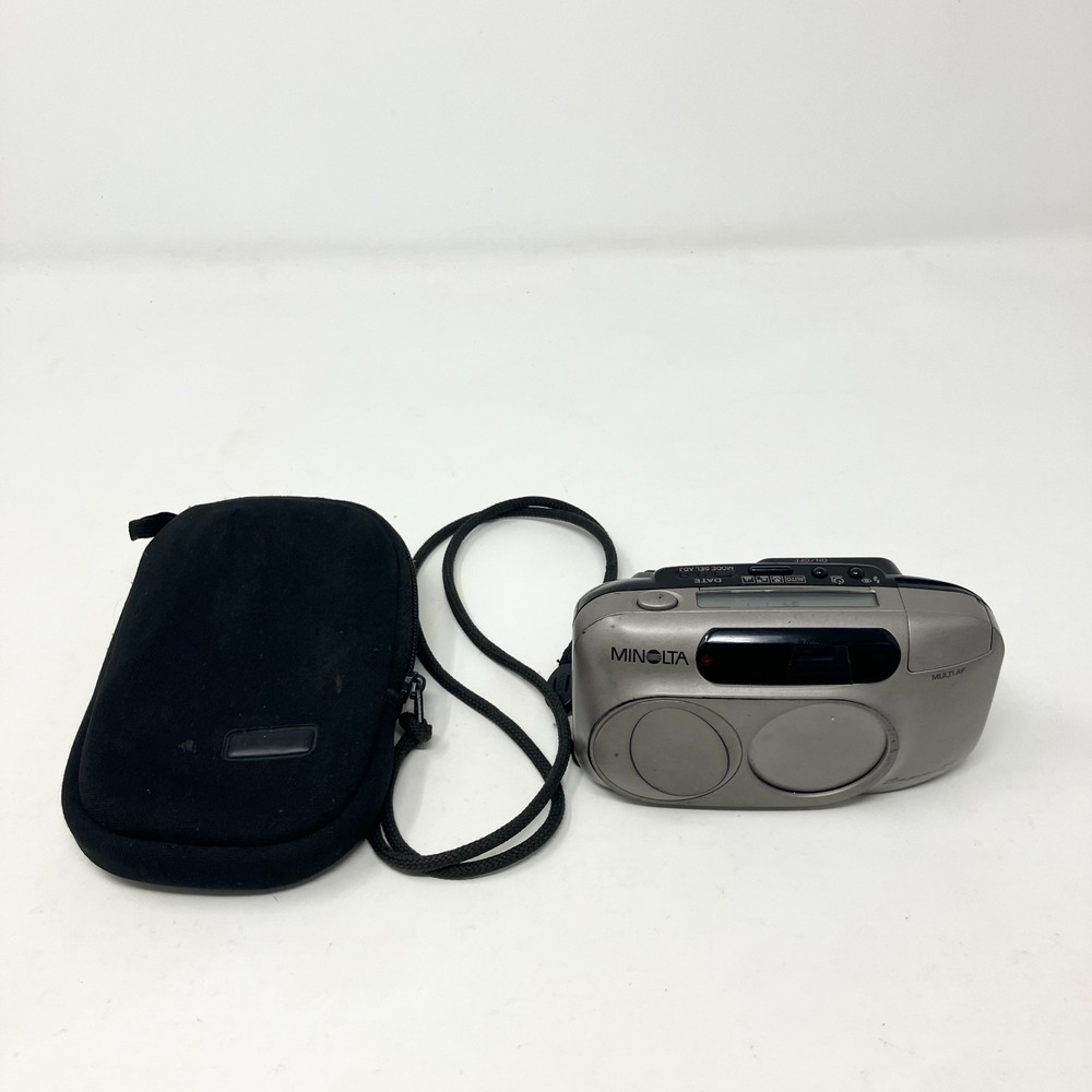 Minolta Capios 25 Zoom 28-70mm Macro 35mm Film Camera Case